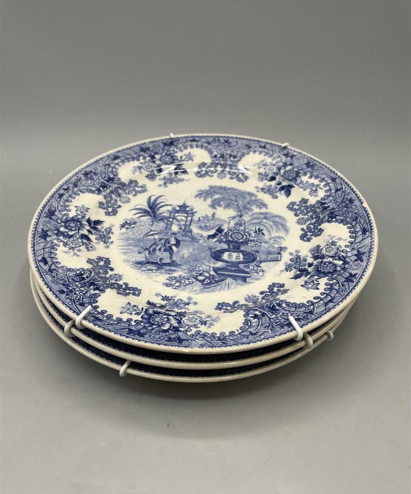 Arabia Canton koristelautanen 3kpl