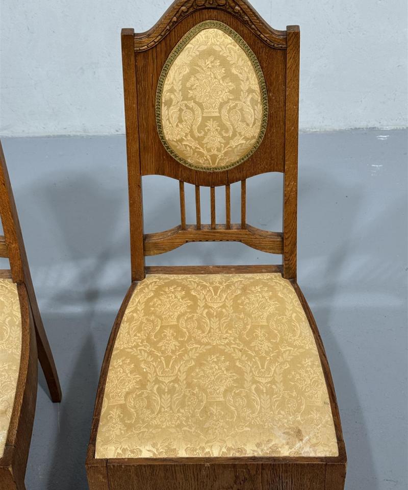 Antiikki tammipuutuoli (2 kpl)