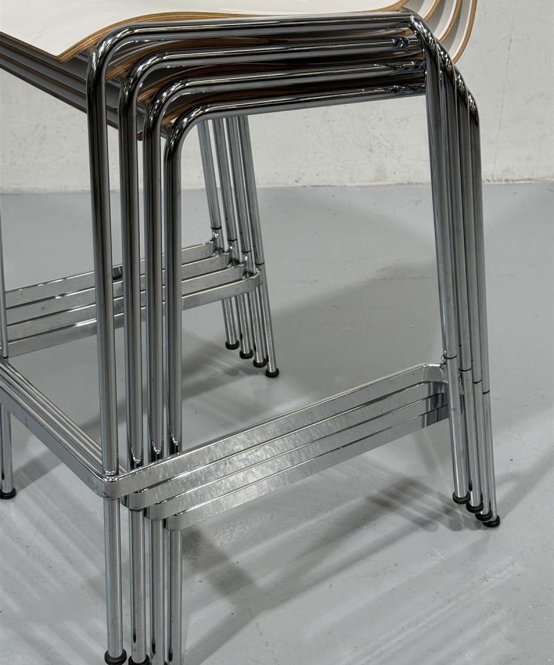 Martela baarituolit, valkoiset (4 kpl)