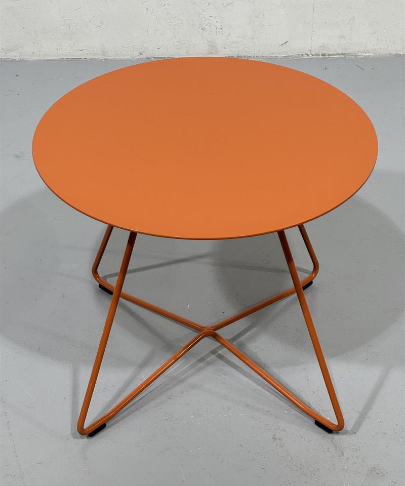 Scoop sohvapöytä 60cm, metalli oranssi