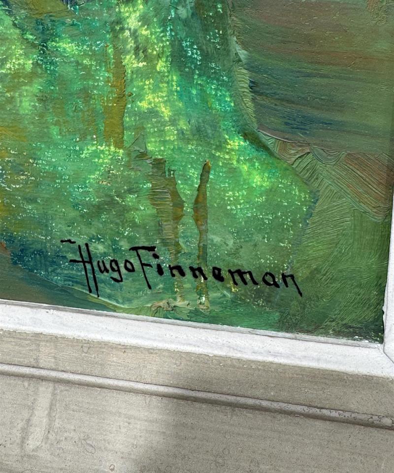 Taulu öljyväri kovapinnalle Hugo Finneman