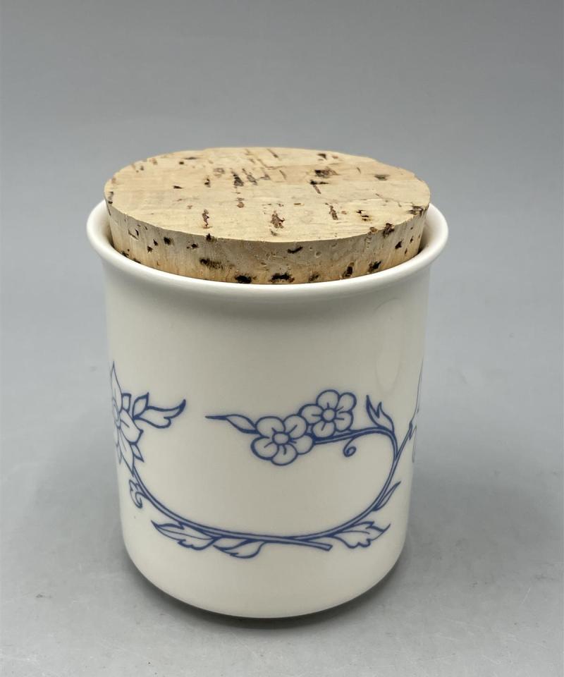 Arabia Sininen keittiö maustepurkki 2kpl