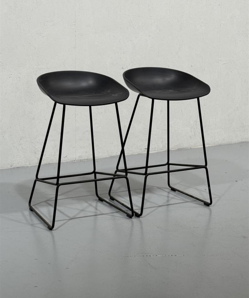 HAY AAS38 baarijakkarat (2 kpl), mustat