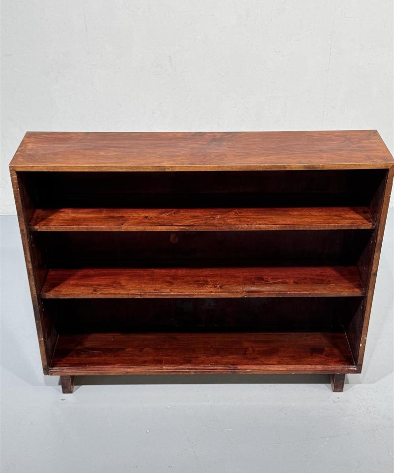 Vintage 60-luku kirjahylly puu