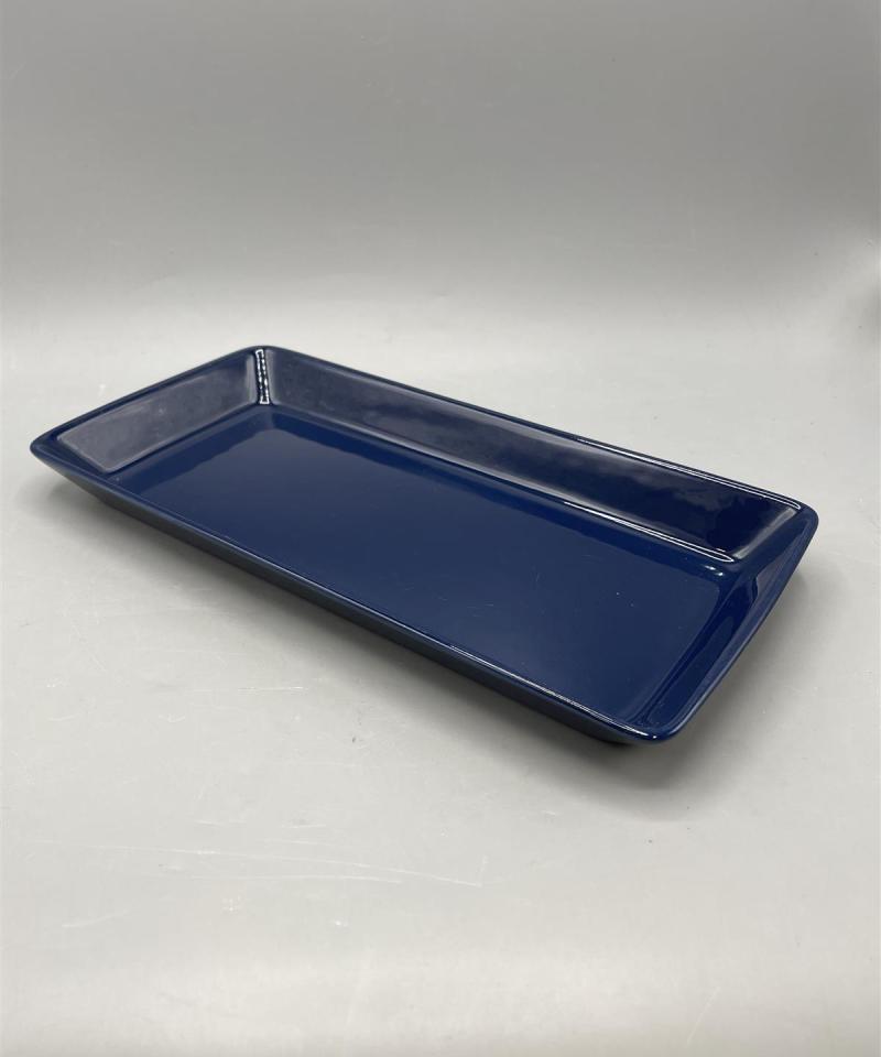 Arabia Teema sininen tarjoiluvati 2kpl, Kaj Franck