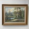 Taulu Maisema öljyväri, Aarne Alanko 1946