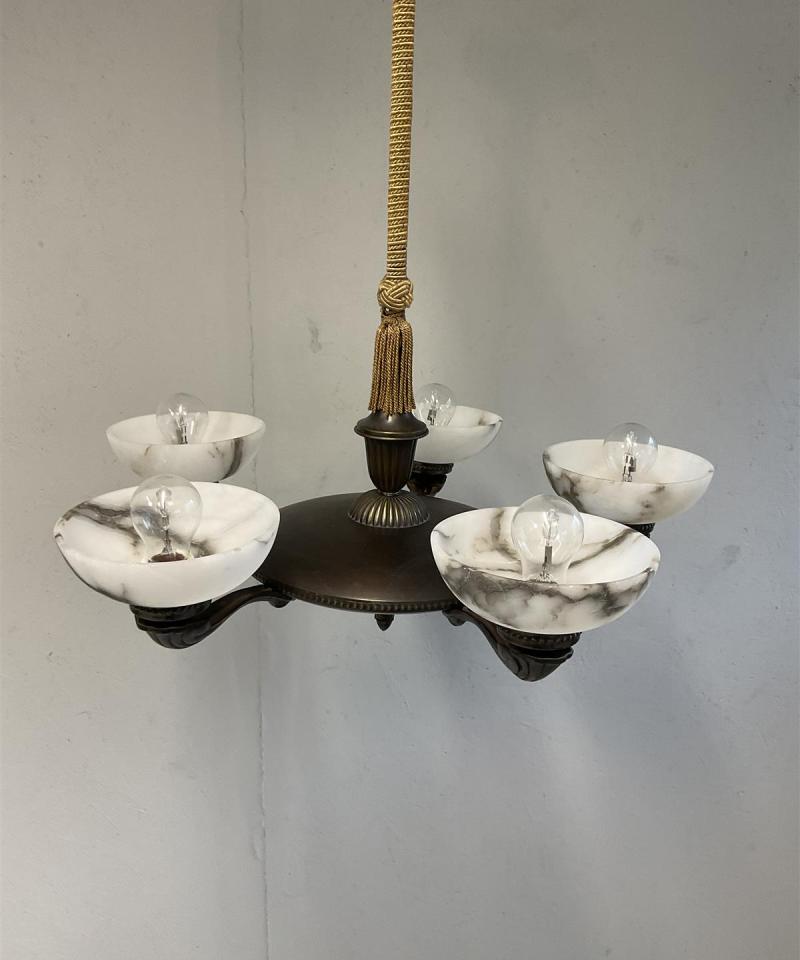 Vintage kattovalaisin 5-valopistettä