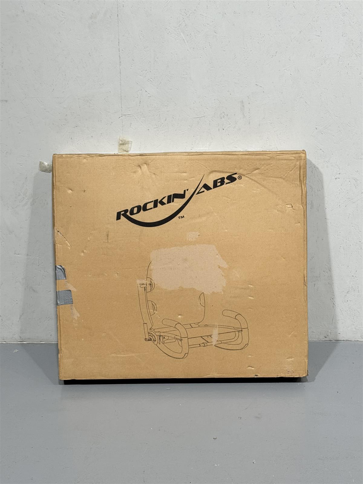 Rockin' Abs kuntoilulaite laatikossa