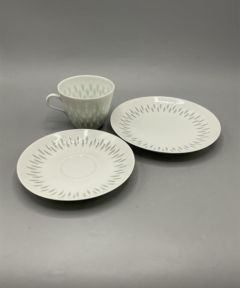 Arabia riisiposliini kahvikupit 3kpl, FHK