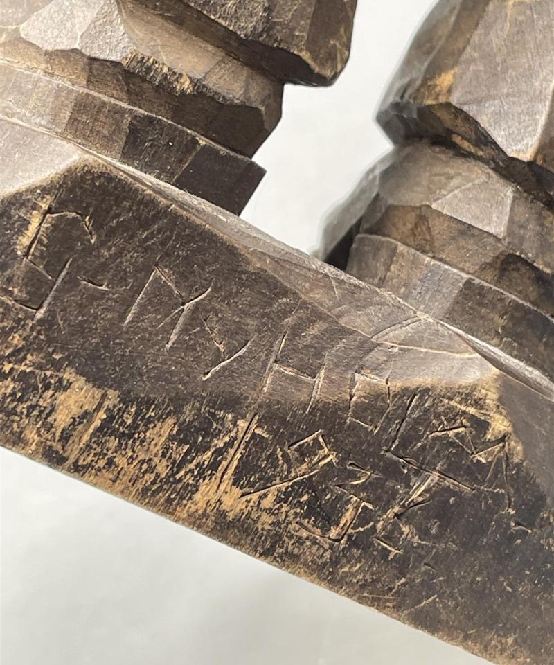 Puinen veistos, Gustaf Nyholm 1936