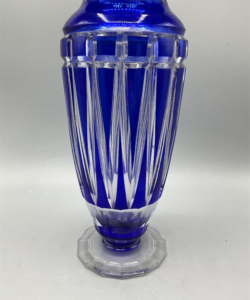 Lasimaljakko, sininen