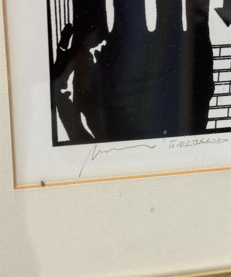 Taulu grafiikkateos Ülevi Eljand Anno 2005