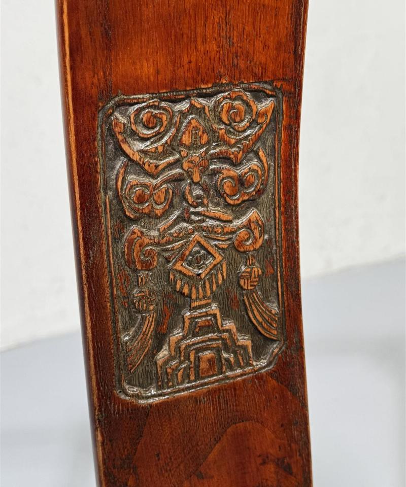 Antiikki puu nojatuoli kiinalainen