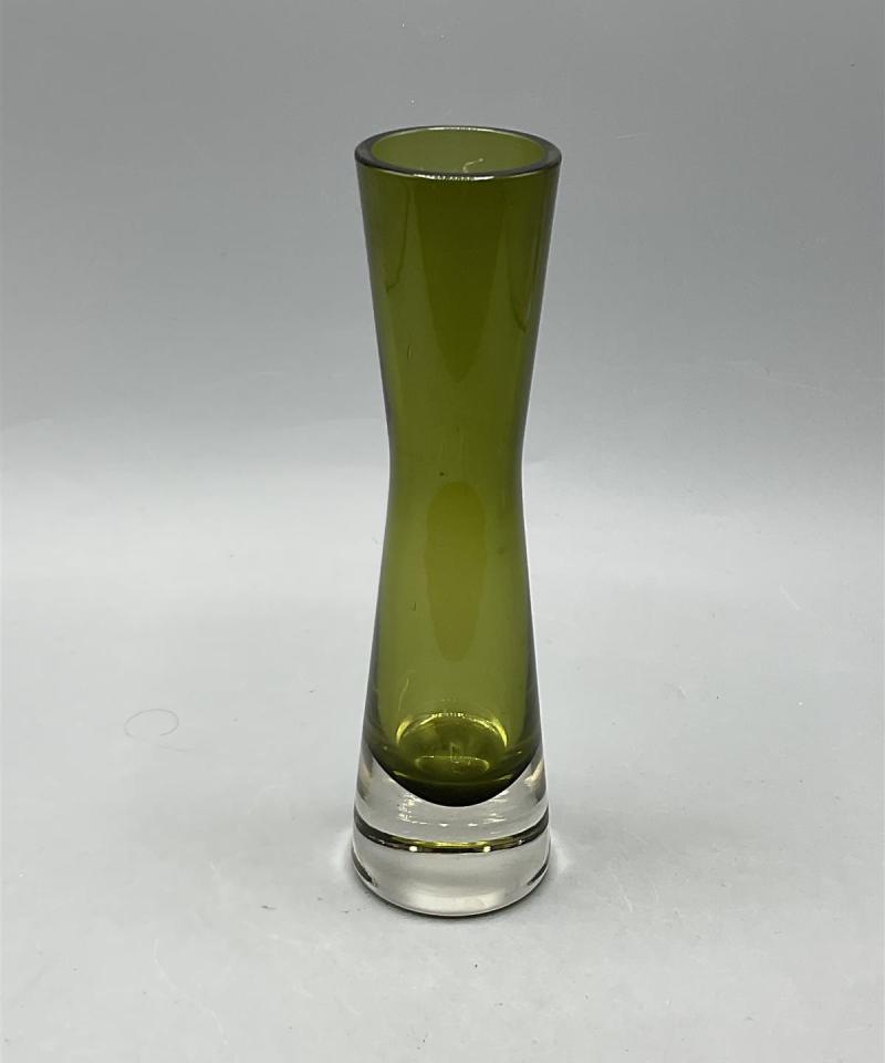 Riihimäen lasi 1318 maljakko vihreä