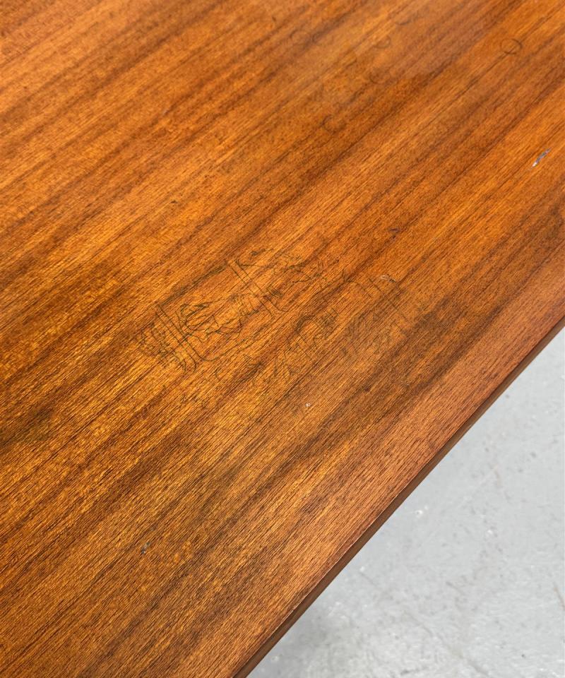 Vintage teak tasopöytä 160cm