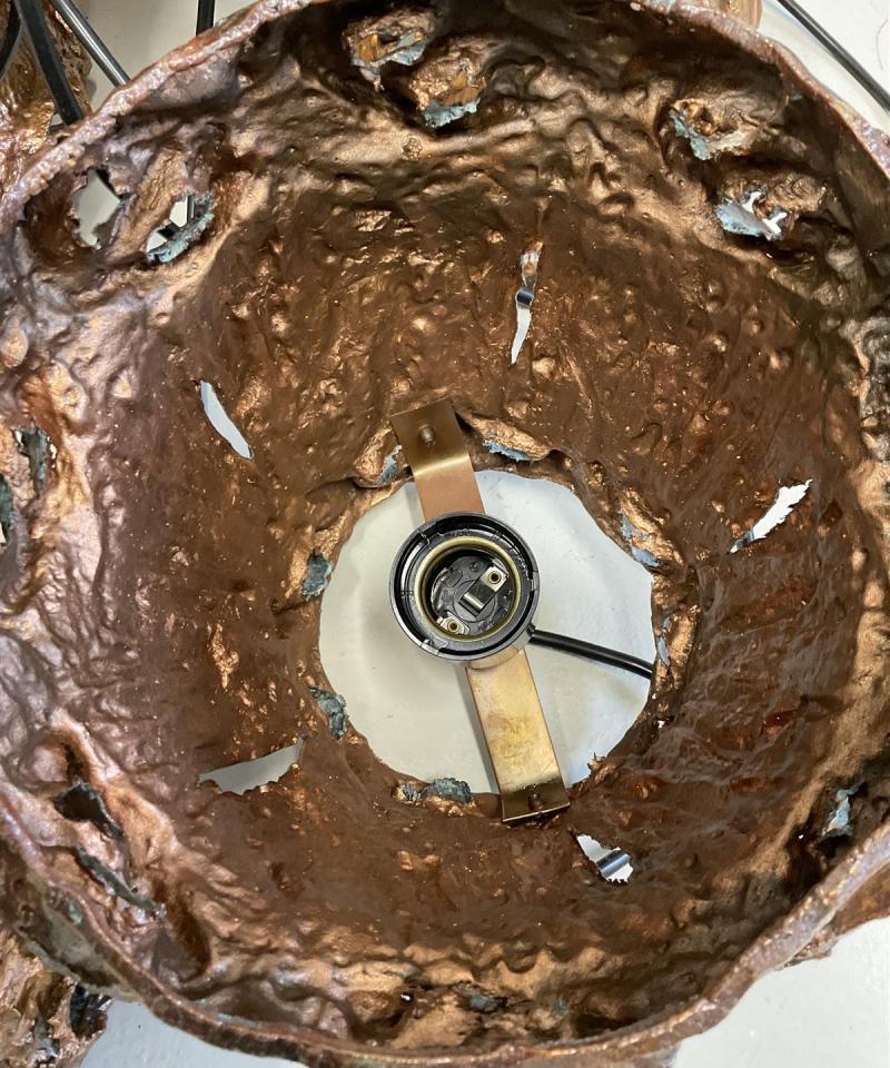 Kattovalaisin riippuvalaisin, kupari (A)