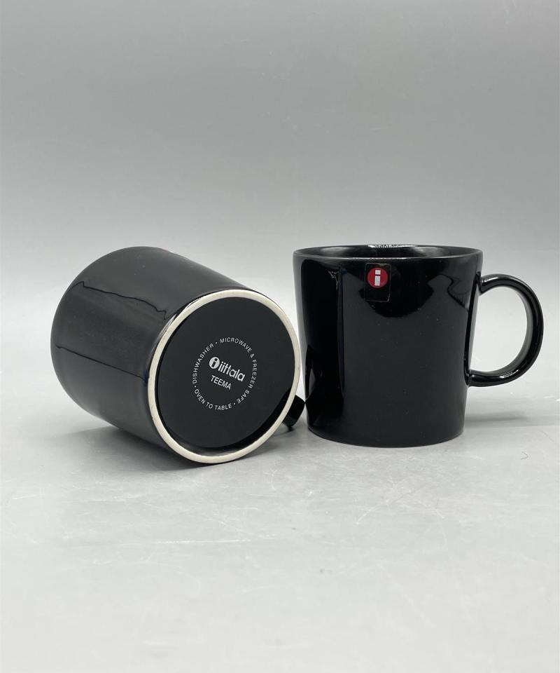 Iittala Teema musta muki 2kpl, Kaj Franck