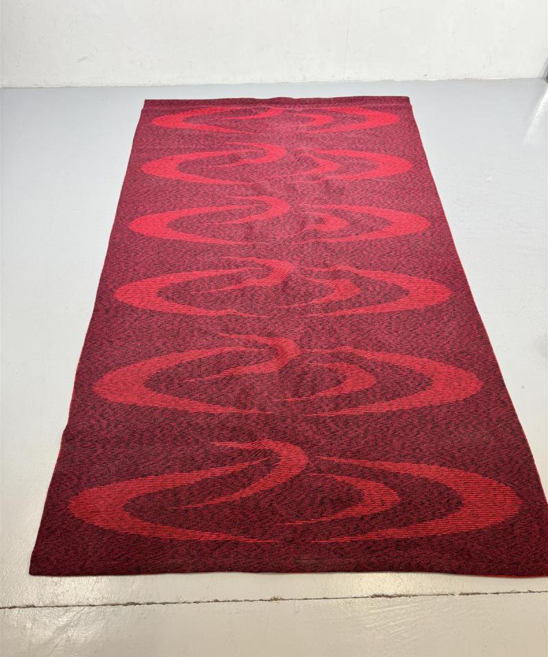 Punainen villamatto 180x300