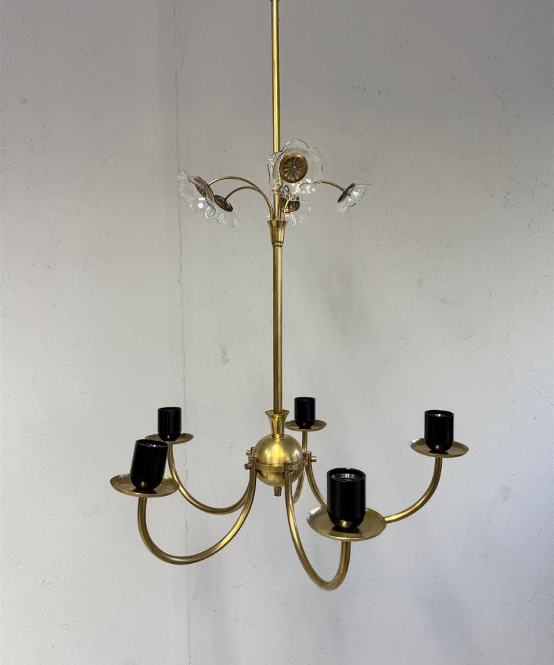 Lisa Pape-Johansson kattokruunu messinki