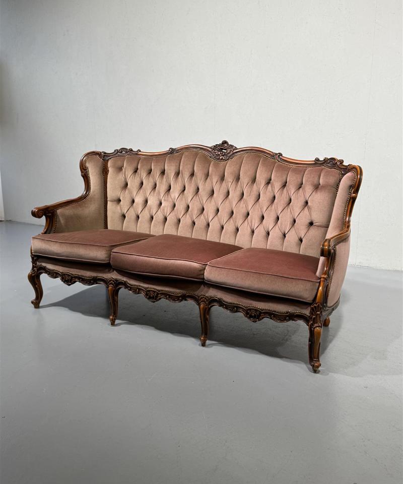 Vintage rokokoo sohva