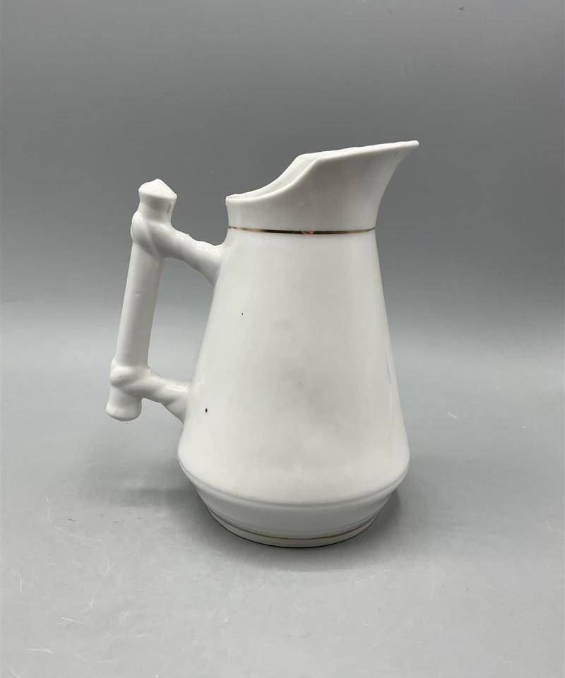 Vintage kannu posliini kukkakuvio