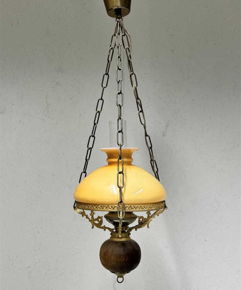 Lival öljylamppu kattovalaisin keltainen kupu