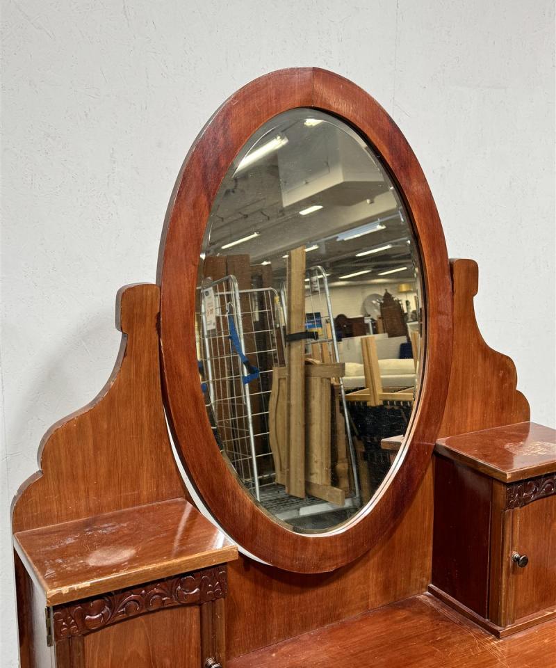 Vintage peilipöytä puu