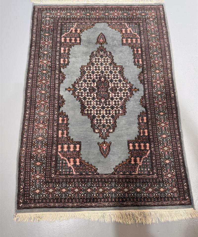 Vintage itämainen matto 126x183 sininen