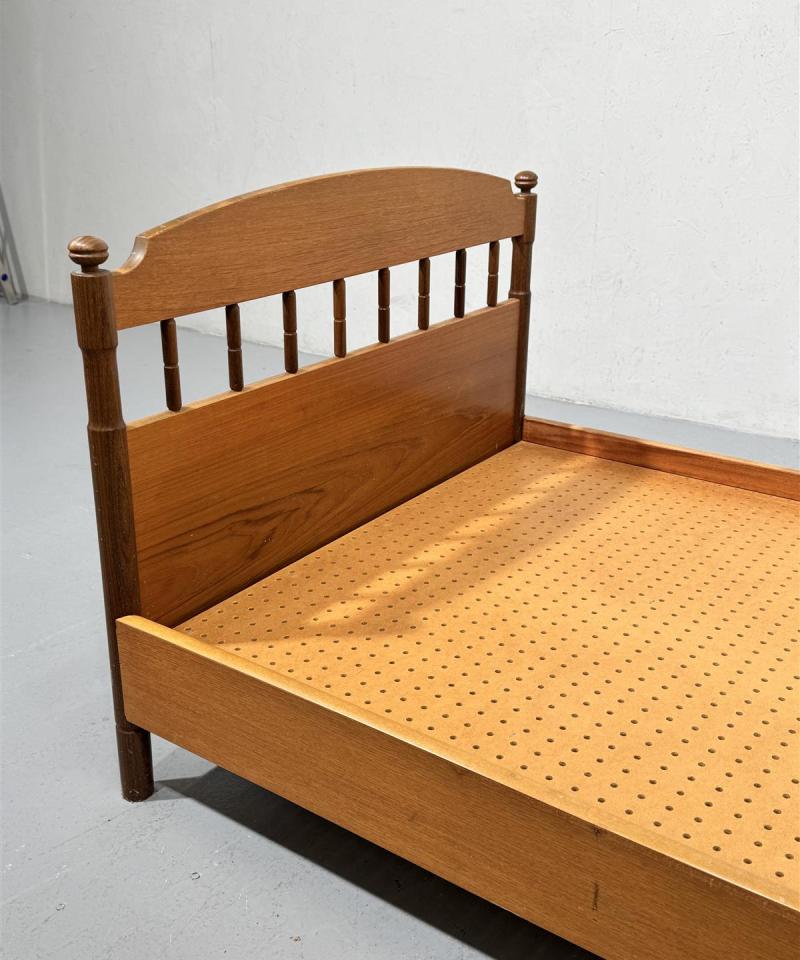 Vintage teak sängyn runko 90x200