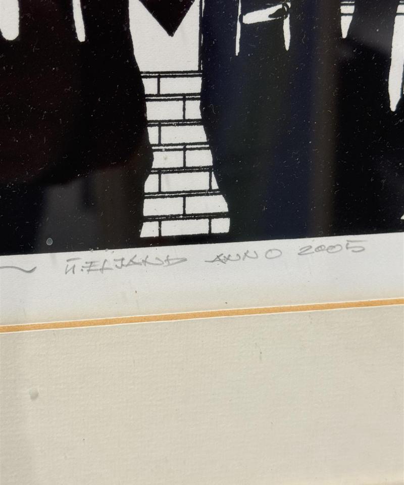 Taulu grafiikkateos Ülevi Eljand Anno 2005