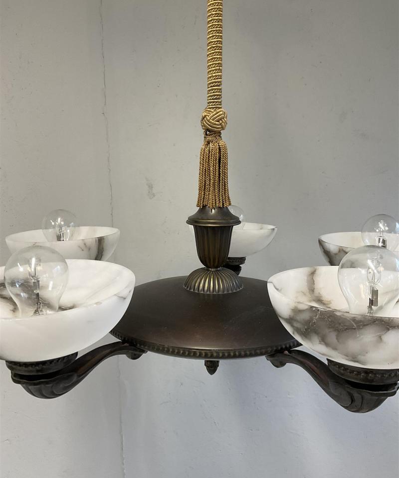 Vintage kattovalaisin 5-valopistettä