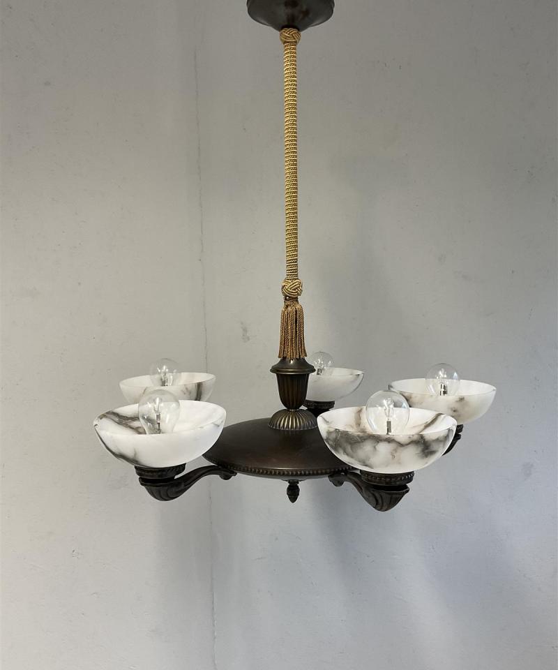 Vintage kattovalaisin 5-valopistettä