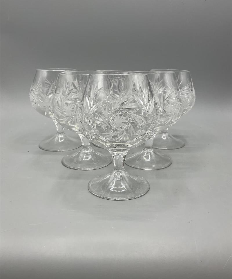 Kristalli konjakkilasit 6kpl