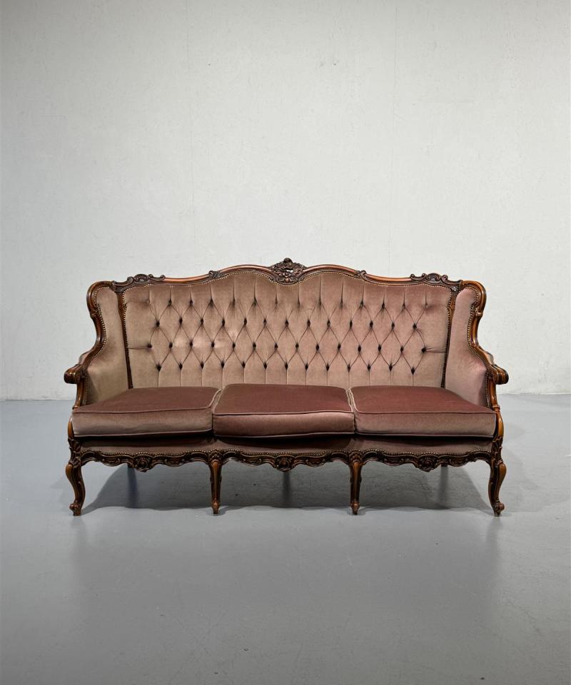 Vintage rokokoo sohva
