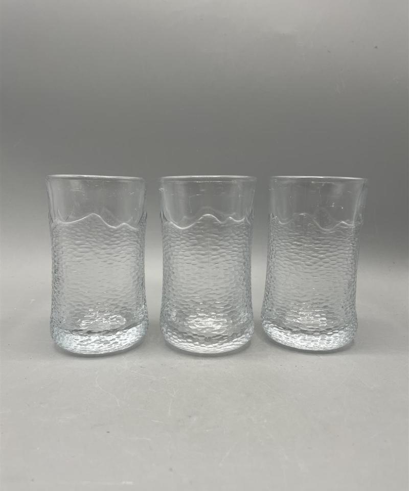 Riihimäen lasi juomalasit 3kpl, Erkkitapio Siiroinen