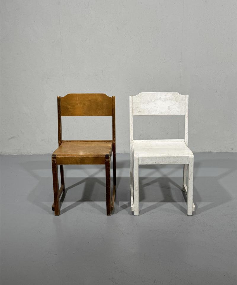 Vintage koulutuolit (2 kpl)