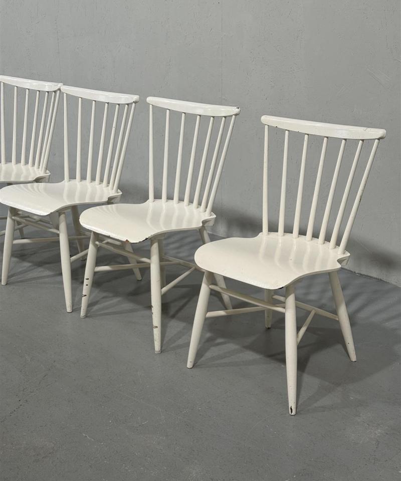 Windsor-tuolit valkoinen (4 kpl)
