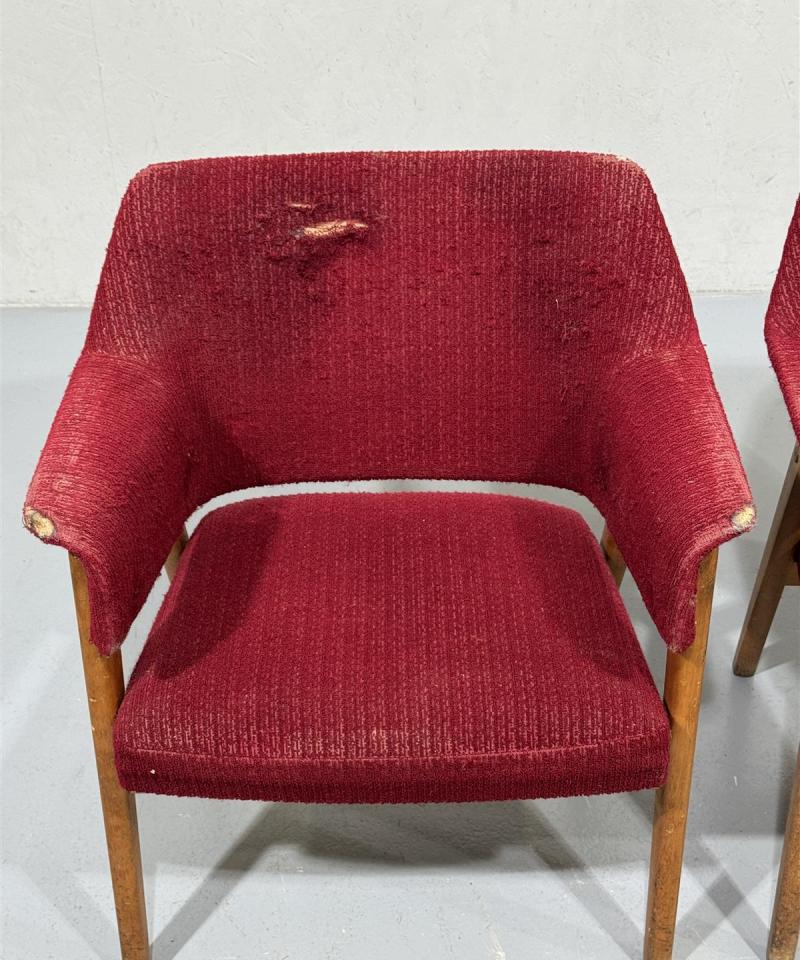 JOC Möbler nojatuoli (2 kpl) entisöitäväksi Karl Erik Ekselius