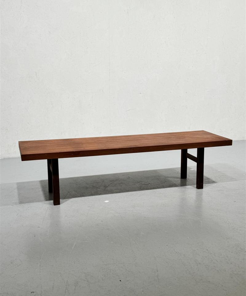 Vintage teak tasopöytä 160cm