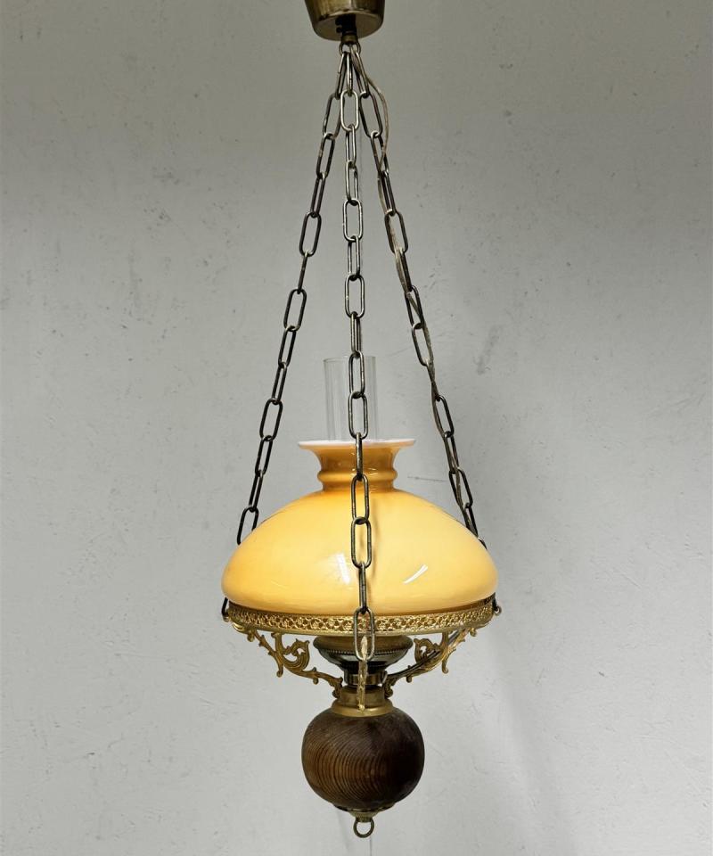 Lival öljylamppu kattovalaisin keltainen kupu