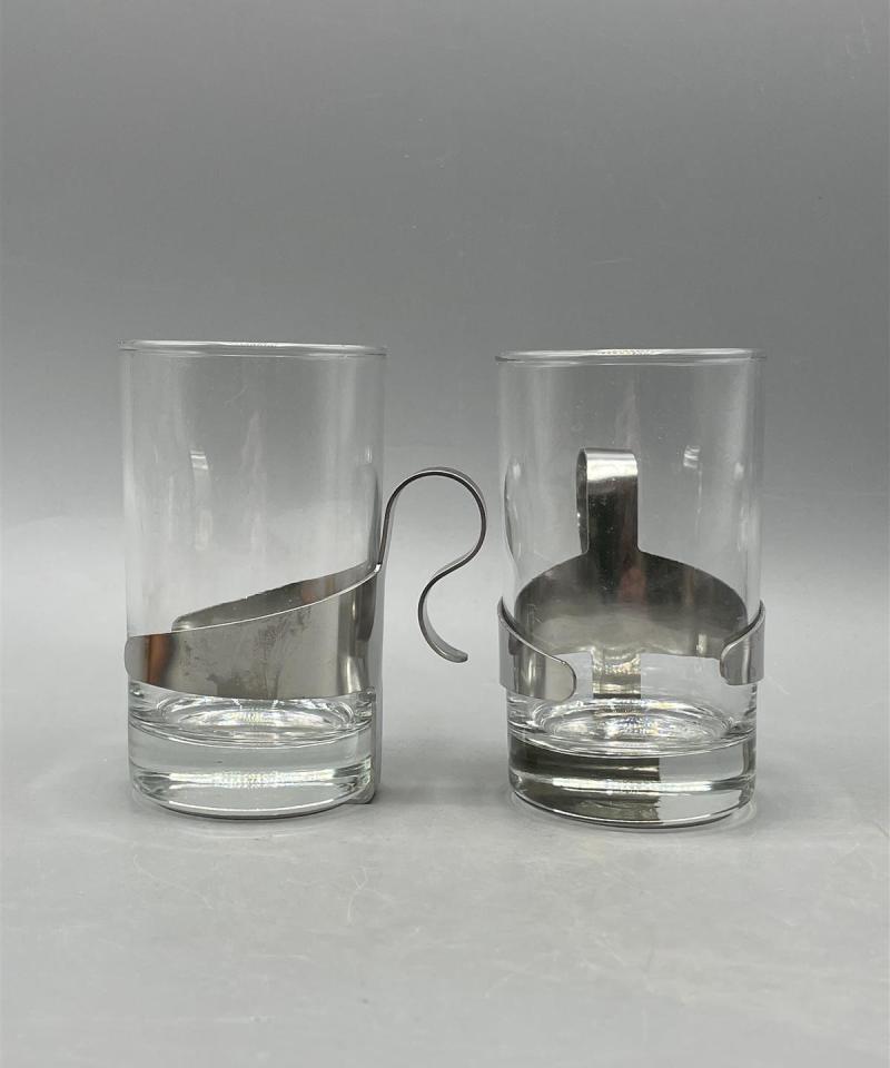 OPA 18-10 teelasit metallipidikkeellä 2kpl