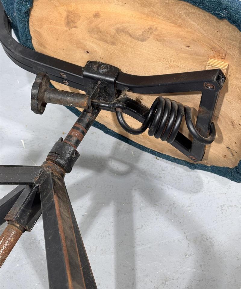 Vintage toimistotuoli, sininen