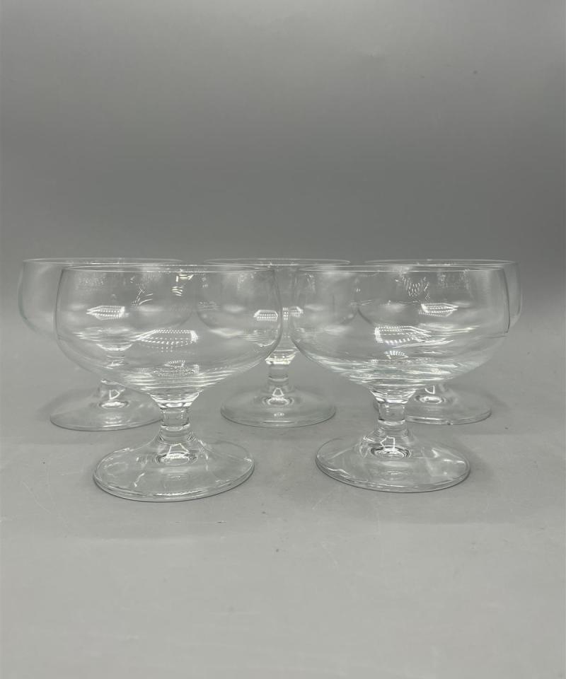 Jälkiruokakulhot lasi kirkas 5 kpl