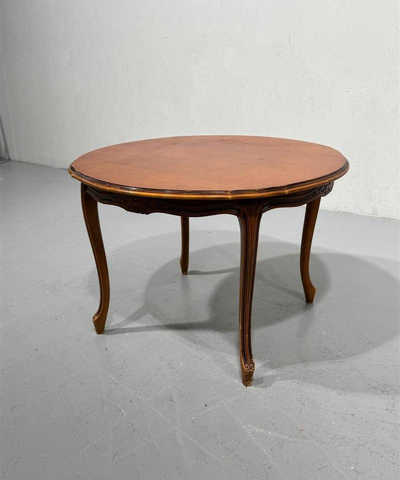 Vintage rokokoo sohvapöytä 80cm