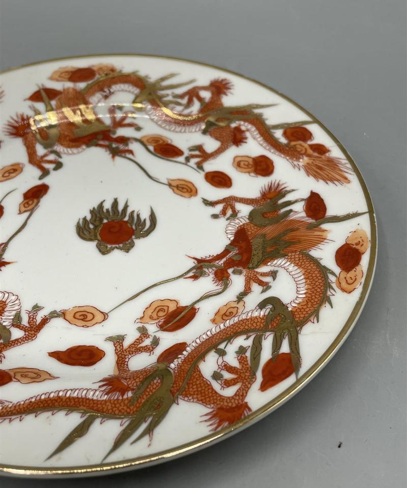 Japanilainen posliini teekuppisetti 10-osaa