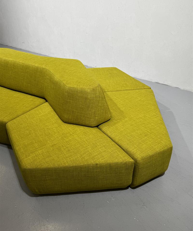 Lounge sohva vihreä kangas