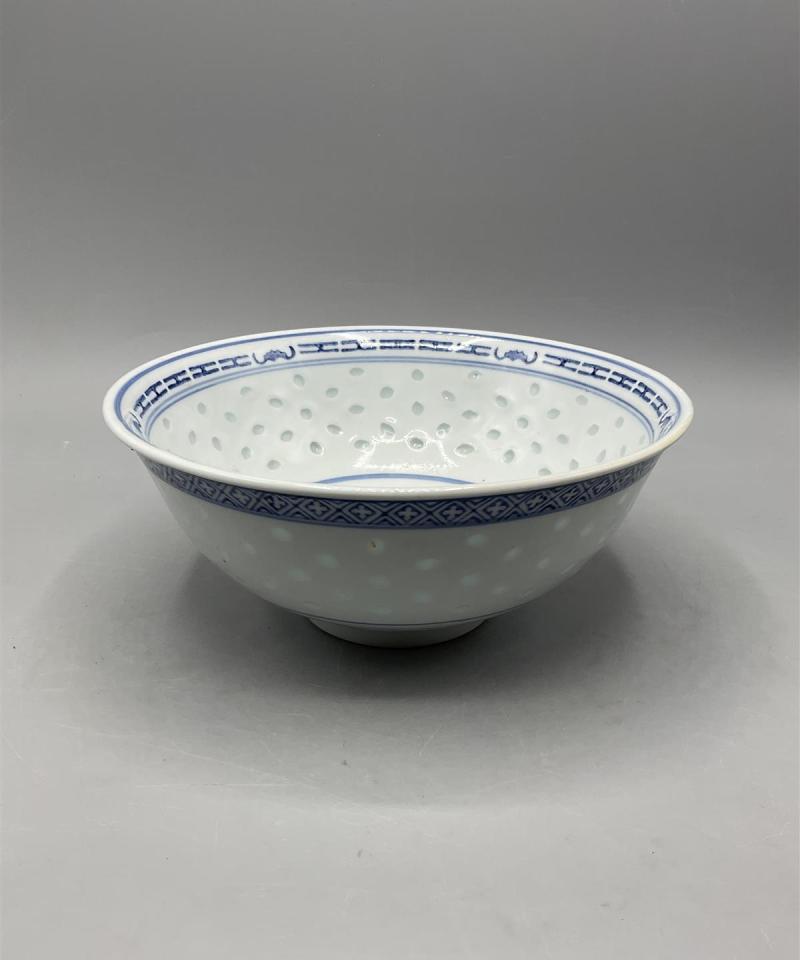 Vintage kiinalainen kulho, posliini