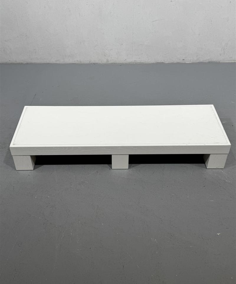 Matala valkoinen taso 150cm