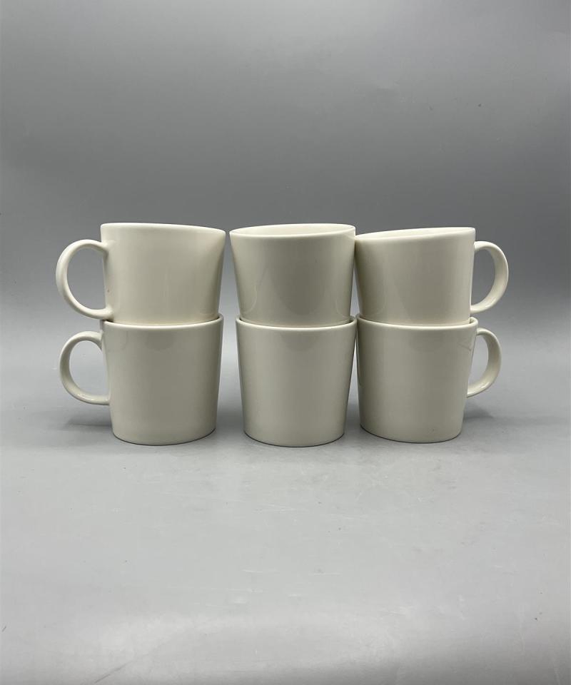 Iittala Teema muki valkoinen 6kpl, Kaj Franck