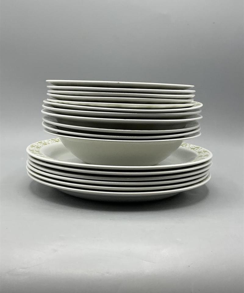 Rörstrand Rotunda lautaset 17-osaa (6+6+5)